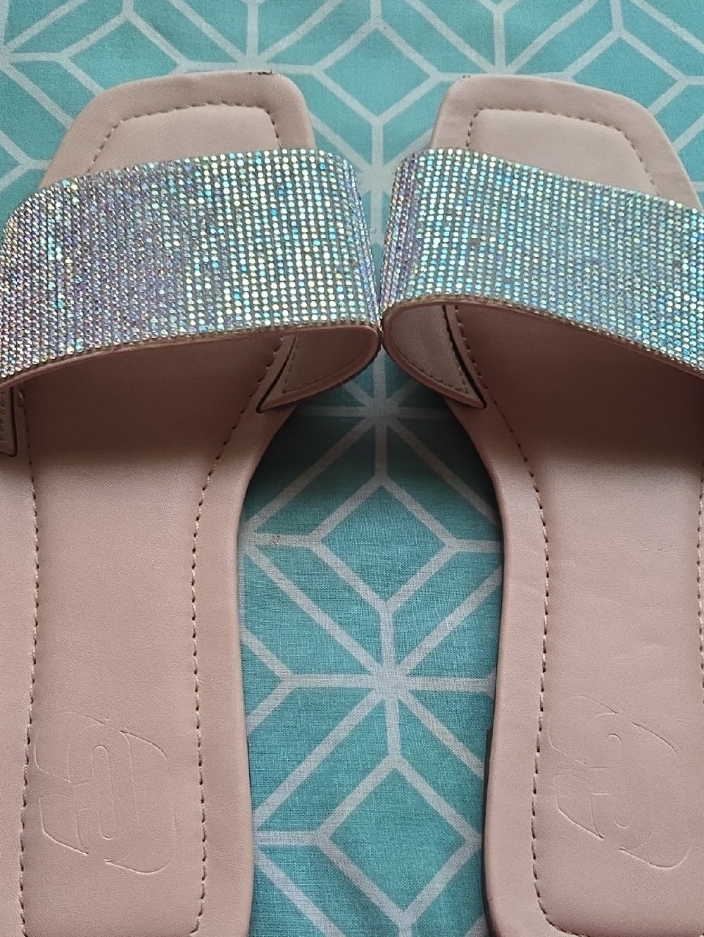 Shimmery Metallc Slides